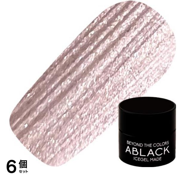 ICEGEL(アイスジェル) A BLACK ジェムストーンジェル バレリーナ 1324 スワンピンク 3g 6個セット