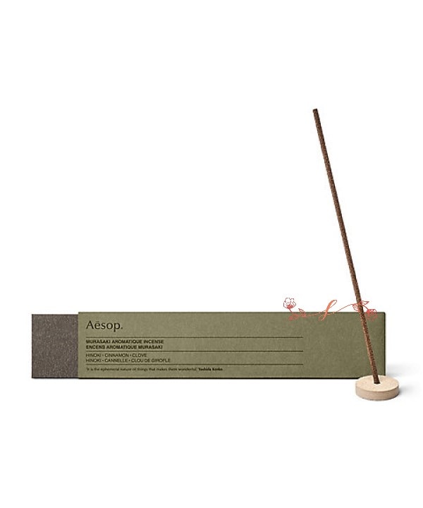 Ae　sop　ムラサキ アロマティック インセンス 33本／お香 インセンス：150mmx2mmx2mm(1本あたりの燃焼時間 約30分間)　正規品