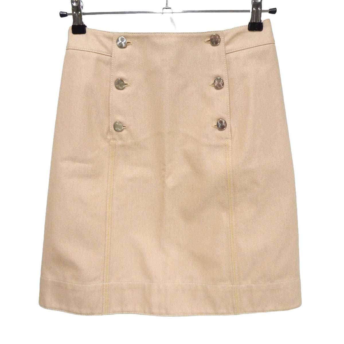 【中古】エルメス スカート 34 ピンク系 レディース HERMES