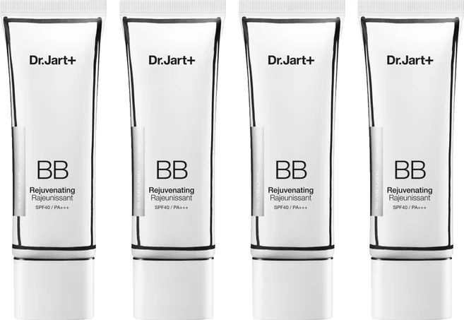 BBクリーム SPF40 PA+++ 50ml ミディアム 4個セット トーン補整 メイク下地 カバー力 ナチュラル仕上げ 韓国コスメ 大容量