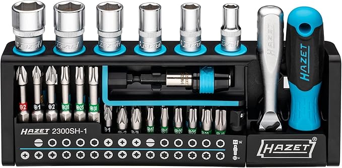 スマートホルダーツールホルダー 工具ビット 39点セット ドライブ : 六角形6.3(1/4インチ) 四角形6.3mm(1/4インチ) コンパクト 【日本正規輸入品】 2300SH-1
