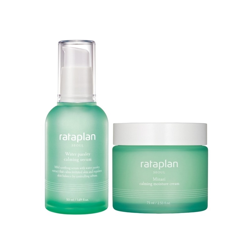 rataplan速保湿鎮静セットミナリ鎮静セラム50ml+水分クリーム75ml