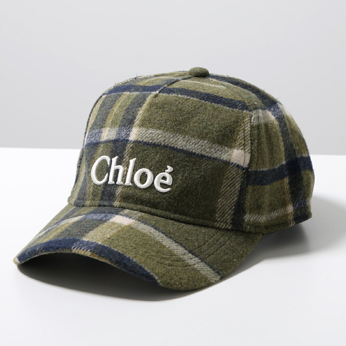 Chloe Kids クロエ キッズ ベースボールキャップ C20682 レディース ガールズ チェック フェルト ロゴ刺繍 帽子 Z67 12,923円