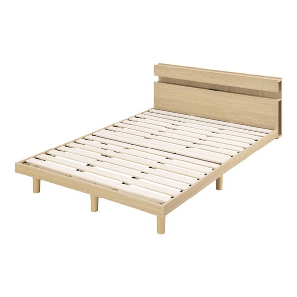 SNBS-Dナチュラル すのこベッド (ダブル) メーカー直送