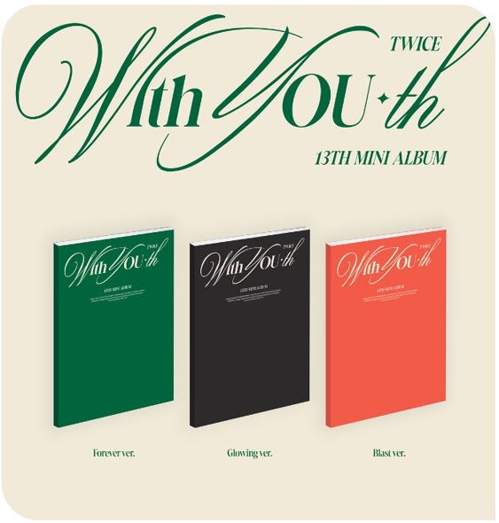 【3種セット】 TWICE - 13th Mini Album With YOU-th (Photobook ver.)