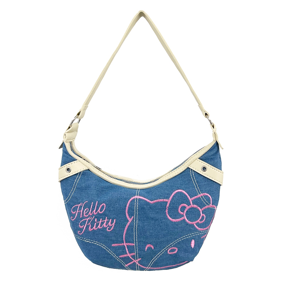 [당일배송] 고양이 데님 보부상 호보백 에코백 휘뚜루마뚜루 빈티지가방 숄더백 9,450円