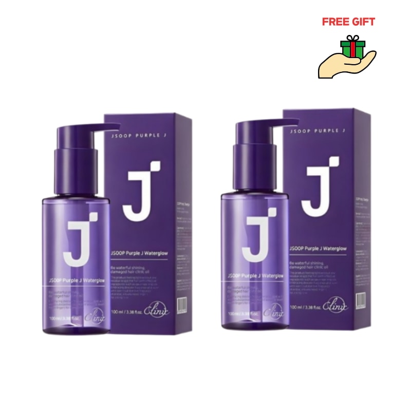 パープルJ ウォーターグロウ タンパク質ヘアエッセンス／濡れツヤ ダメージ補修／洗い流さない韓国ヘアケア