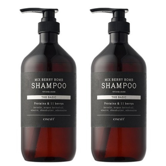 弱酸性ミックスベリー プロテイン 爆弾 シャンプー 1000g x 2個 (鎮静/弾力/保湿/栄養供給/活力/光彩/しわ防止)