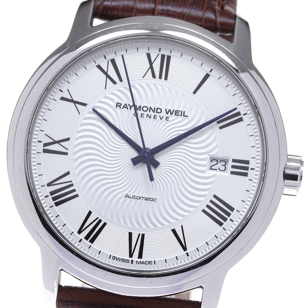 レイモンドウィル RAYMOND WEIL 2237-ST-00659 マエストロ デイト 自動巻き メンズ 保証書付き_830440【中古】
