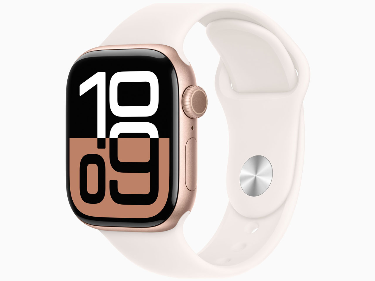 Apple Watch Series 10 GPS+Cellularモデル 42mm MWXA3J/A [ローズゴールド・ライトブラッシュスポーツバンド M/L]