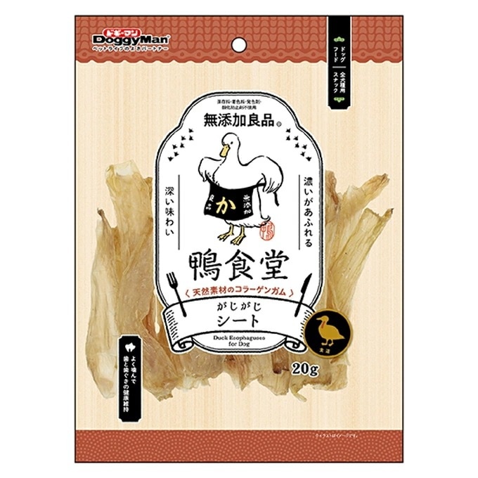 【12個セット】ドギーマンハヤシ ドギーマン 鴨食堂 がじがじシート 20g