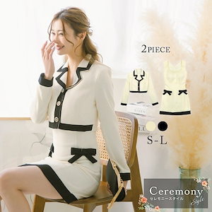 スーツ レディース セットアップ タイト ミニ 入学式 フォーマル 二次会 入学式 卒業式 入園式 卒園式 ワンピース ワンピーススーツ パーティードレス 白 黒 結婚式 ママ 10代 20代 30代