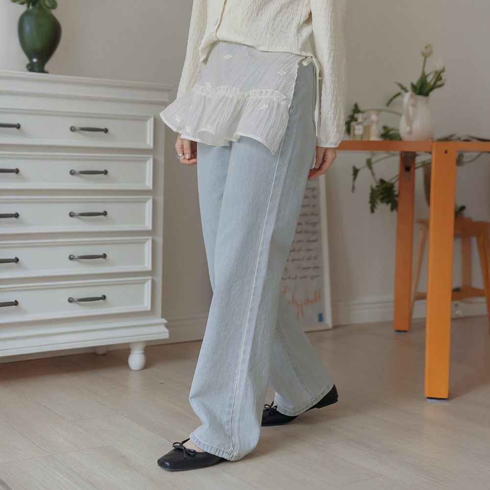 ケンティデンレースフラワーレイヤードラップスカート