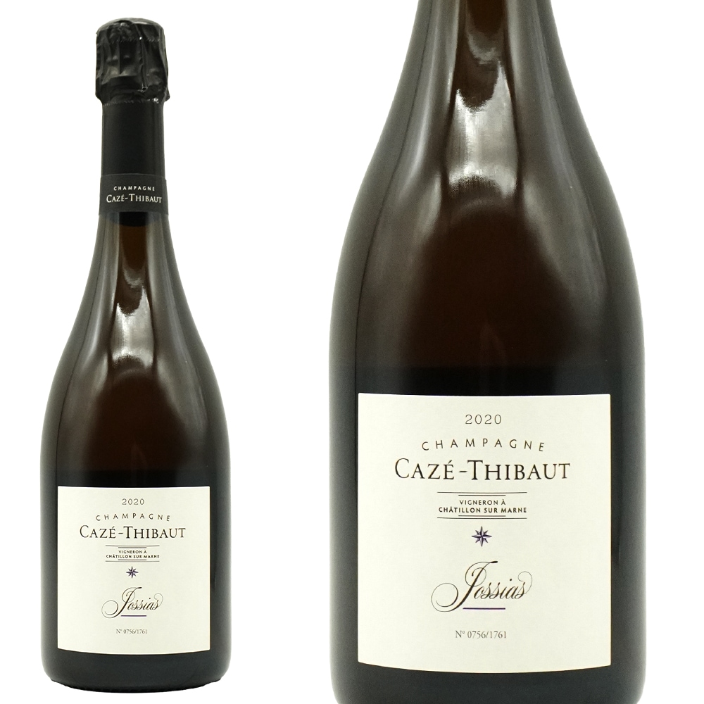 カゼ ティボー シャンパーニュ ジョシア エクストラ ブリュット ブランドノワール ミレジメ 2020 RM 生産者元詰 (ファビアン カゼ家)Caze Thibaut ( Fabien