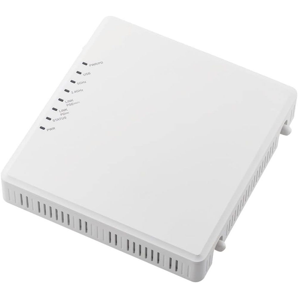 法人向け Wi-Fi 6 (11ax) 対応 無線アクセスポイント PoE受電 パススルー 対応 WAB-M1775-PS (sa)