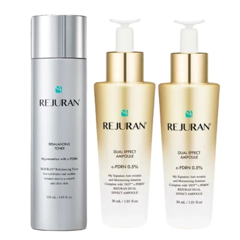 [正規品] 化粧水120ml+ゴールド美容液30ml*2