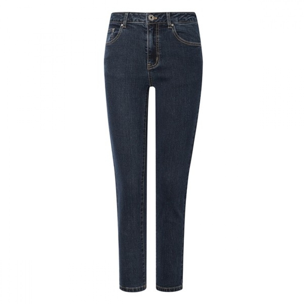 (ヘッジズレディース) 24FW スリムフィット起毛デニムパンツネイビー HSPA4D981N2 15,104円