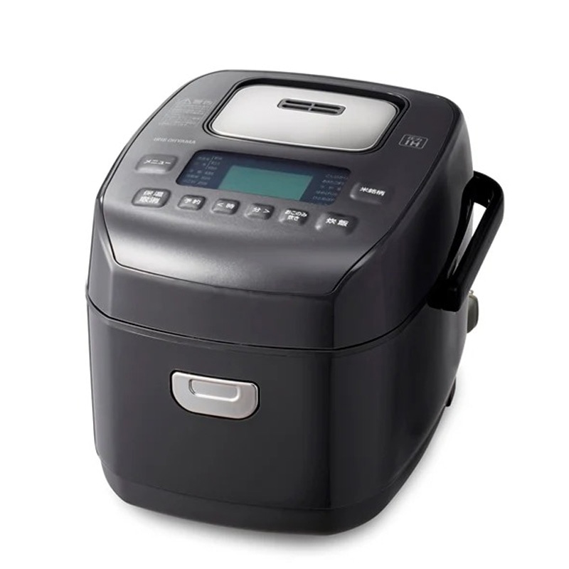 アイリスオーヤマ 米屋の旨み 銘柄炊き 圧力IHジャー炊飯器 3合 ブラック RC-PDA30-B