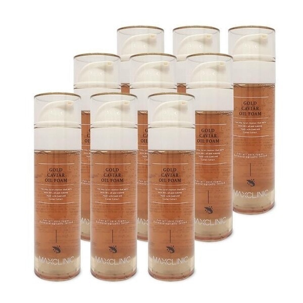 マックスクリニック ゴールド キャビア オイル フォーム クランザー 110g 9個 SF