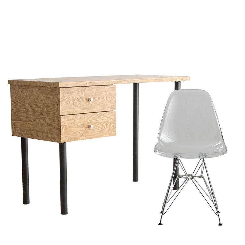 デスク チェア セット パソコンデスク デスク＆チェア2点セット 木製 PCデスク 机 おしゃれ 引き出し付き 引き出し2杯 105cm幅