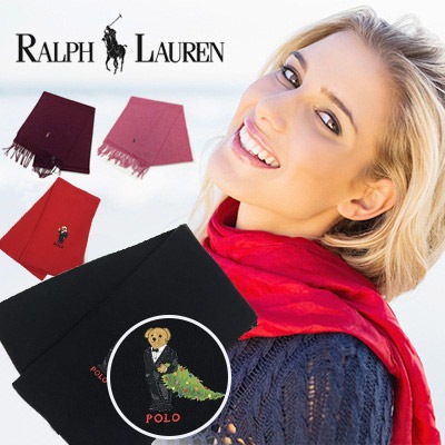 【ギフト対応可】Ralph Lauren　マフラー　レディース　メンズ　プレゼント包装対応可　2024年新作