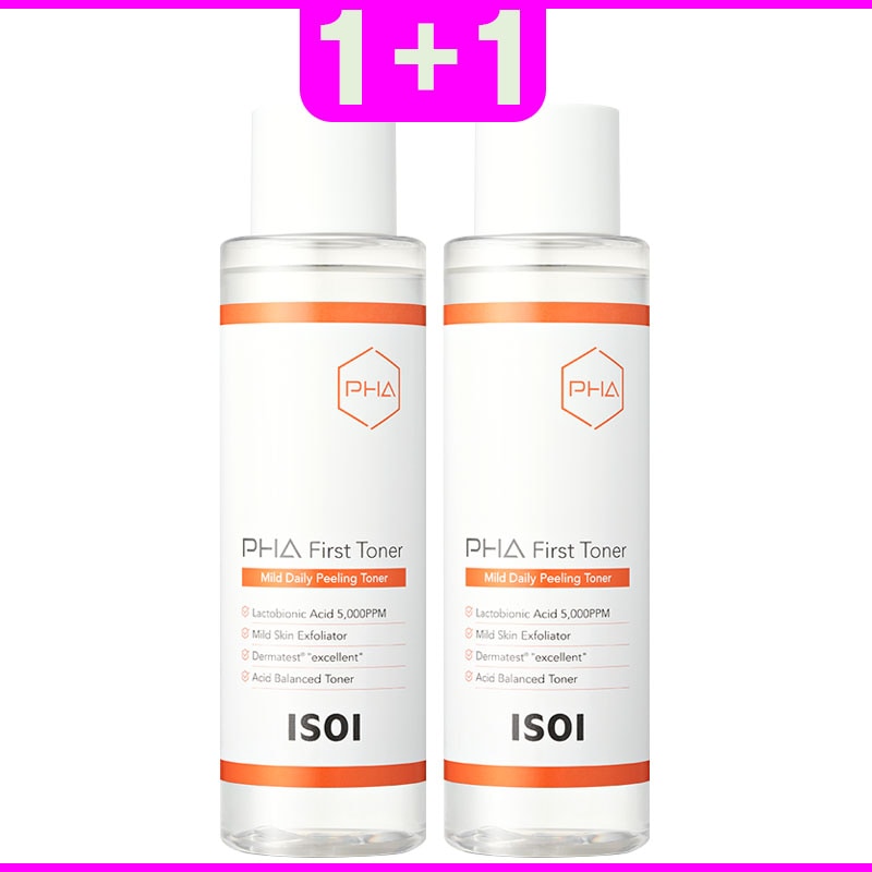 [isoi アイソイ] ファーストトナー軟質日用剥離トナーpha first toner mild daily peeling toner 210ml