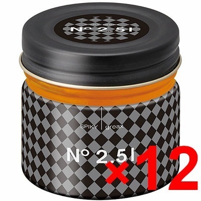 【送料無料】 イリヤ コスメティックス ／ スパイキー グリークス No.2.51 60g 【12個セット】 ／ サロン専売品 美容室専売品 グリース ワックス スタイ