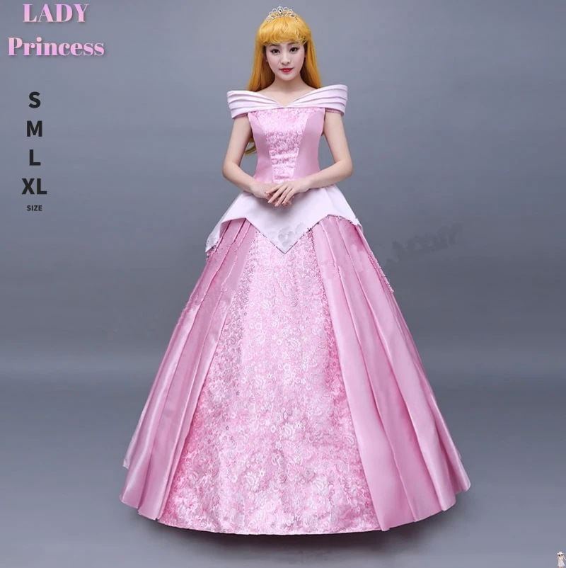 プリンセスドレス 大人用 ハロウィン お姫様 ドレス 眠り姫 コスプレ 衣装 レディース 仮装 ワンピース コスチューム プリンセスドレス なりきり 童話 女王様 大人 大人用 コスプレ衣装 女性 ハ