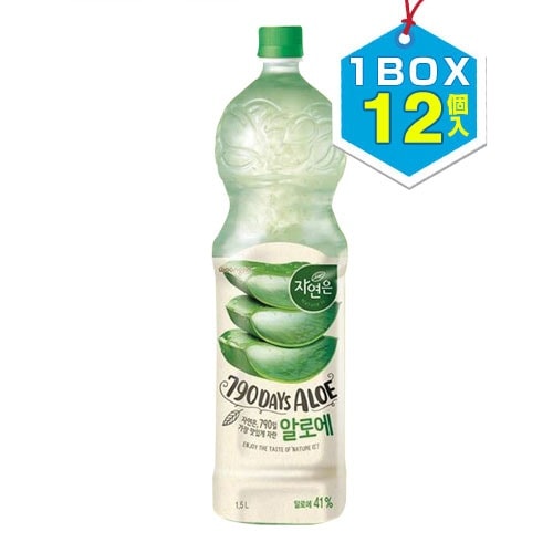 【まとめ買いお得】 ウンジン ジャヨヌン アロエ ドリンク 1BOX=1.5L×12本 ・PET 韓国飲料 韓国食品