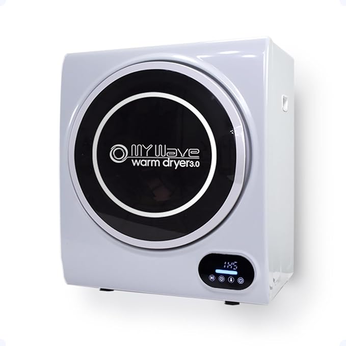 小型衣類乾燥機 【 マイウェーブ ウォームドライヤー3.0 ホワイト