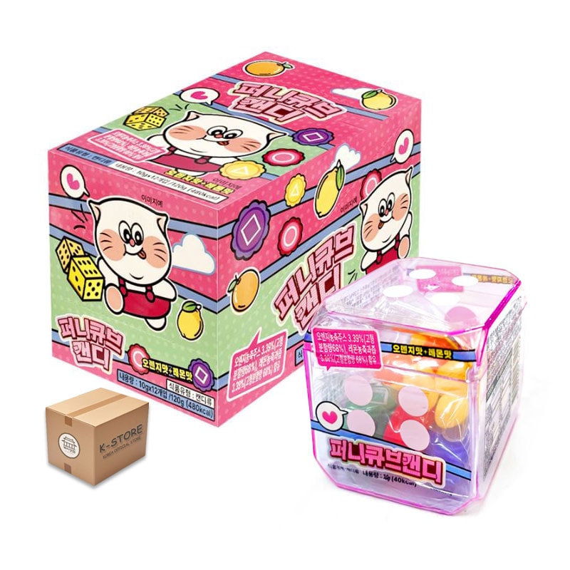 [業者向け] ファニーキューブキャンディー 10g (12 x 12) / 1BOX