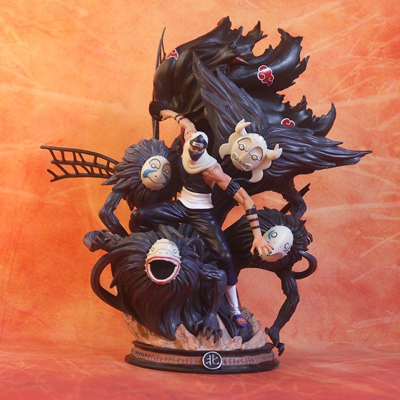 アニメ手は火影gk cs暁組織角都シーン模型箱入り手は彫像を作る