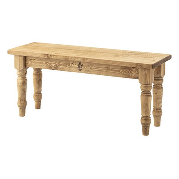 フォレ ベンチ ブラウン 幅96×奥行き32×高さ43cm CFS-772