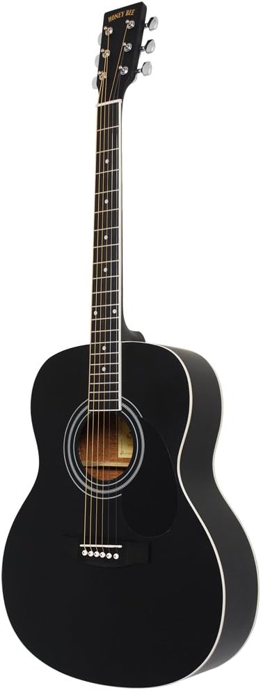 HONEY BEE アコースティックギター フォークギタータイプ F-15M/BK マットフィニッシュモデル