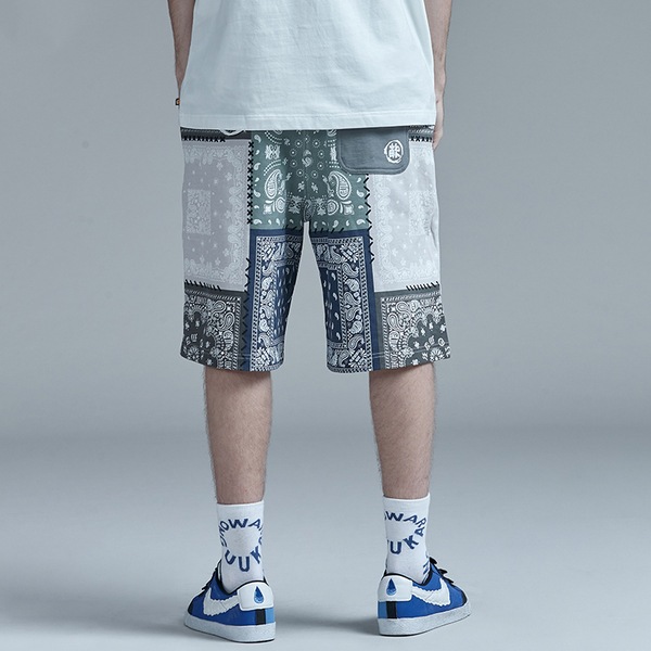 トレンドブランド スウェットパンツ カジュアル ルーズ カシュー フラワー