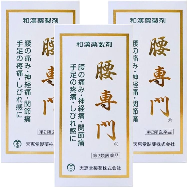 第2類医薬品 3個セット 天恵堂製薬 腰専門 2520丸 腰痛 関節痛