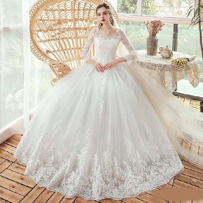 ウェディングドレス 結婚式 花嫁 二次会 安い パーティードレス プリンセスライン ホワイト い 7,774円