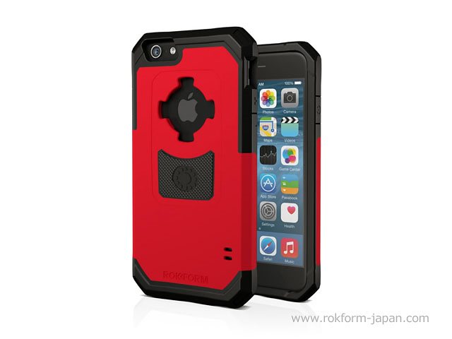 カタログギフトも！ ROKFORM（ロックフォーム）スマートフォンケース iPhone 6/6s SPORT v3ケース レッド その他 iPhone ケース