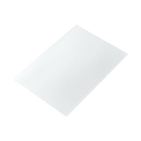 （まとめ） TANOSEE 再生レールホルダー 替え表紙 A4タテ 10-20枚収容 1パック（30枚） [x5セット]