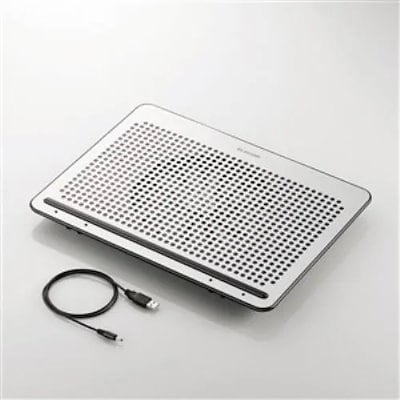 他サイト： PC用クーラー エレコム 冷却 冷却ファン SX-CL22LSV ノートPC用クーラー 角度調節・強冷タイプ 15.4～17インチ対応の商品画像