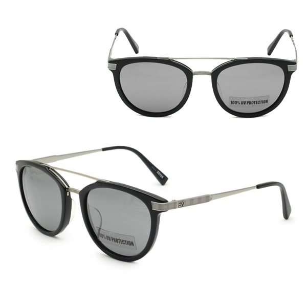 ゼニア サングラス ZEGNA EZ0077-F/S 01C 54 Ermenegildo Zegna アジアンフィット UVカット メンズ ブラック ガンメタル グレー 12,802円