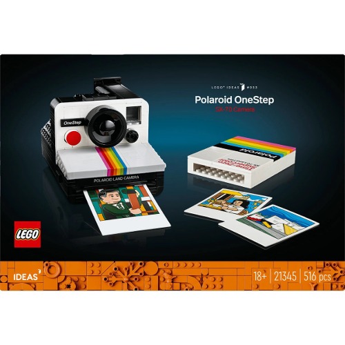レゴアイデアポラロイドワンステップSX-70カメラ21345趣味インテリア教育書載ボックスオフィスBOXOFFICE学習