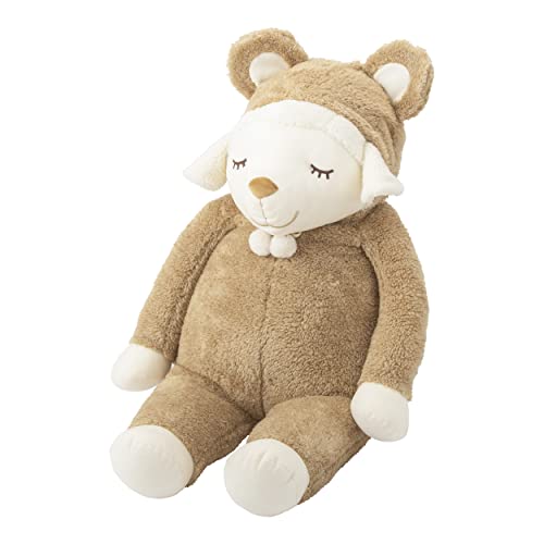 りぶはあと 抱き枕 ひつじのメイプル アニマルフードメイプル ベージュ BIGサイズ(全長約90cm) かわいい ふ