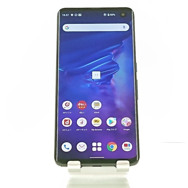 arrows 5G F-51A docomo ネイビーブラック 送料無料 本体 c02645 【中古】
