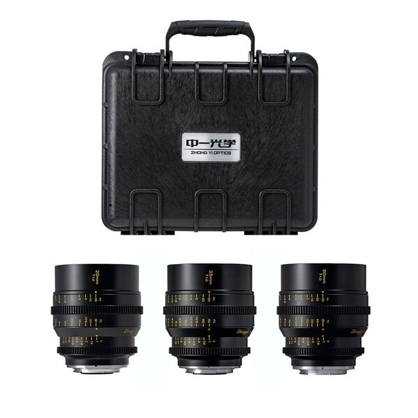 中一光学 SPEEDMASTER T1.0 3SET X 単焦点レンズ 3本セット 20mm T1.0 S35 + 35mm T1.0 S35 + 50mm T1.0 LF/富士フイルムXマウント
