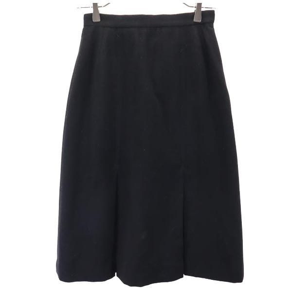 バーバリーズ 90s オールド ロング丈 ウール プリーツスカート ブラック系 Burberrys レディース 5,351円