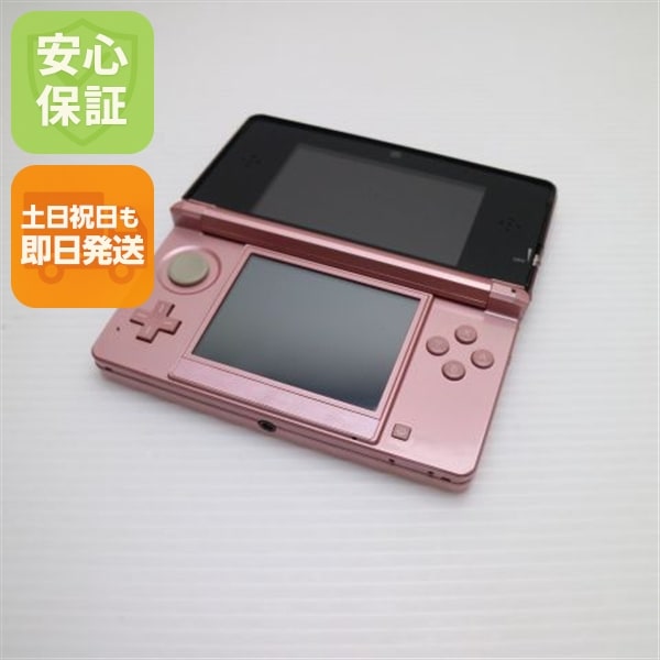 美品 ニンテンドー3DS ミスティピンク game 任天堂 111
