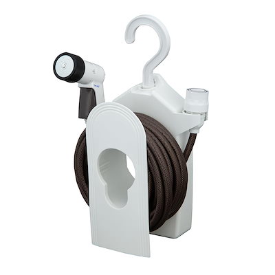 他サイト： タカギ(Takagi) ホース ホース リール コンパクトリール 10m(BR) ブラウン おしゃれ 軽量 R110BRの商品画像