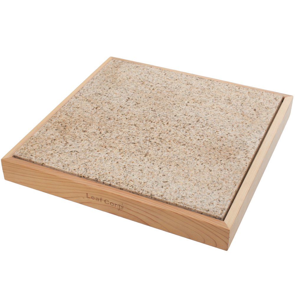 ひえひえクールすぽっと 天然みかげ石40X40 ベージュ+ウッドフレームセット(保冷剤付) CRC50―20―86―20―00 7,995円