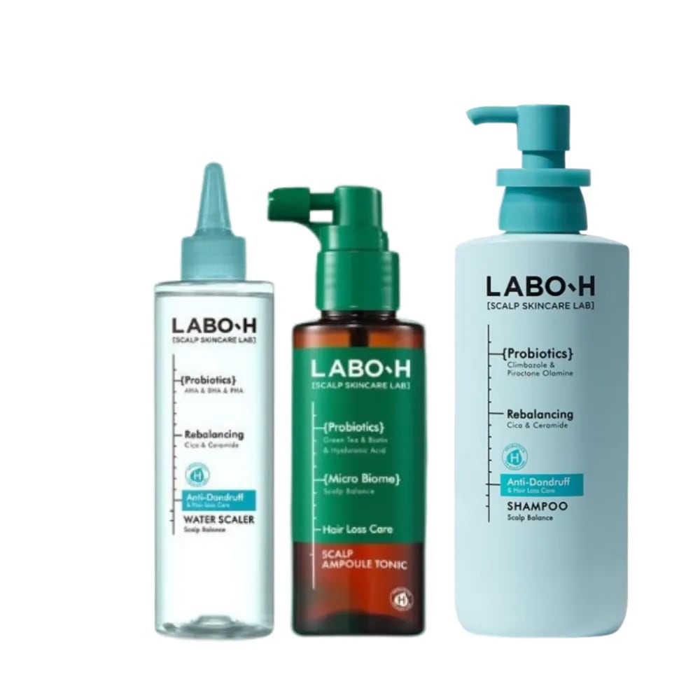 ダンドラフ3STEPケア セット / Water Sacler 250ml + Shampoo 750ml + Ampoule Tonic 100ml 7,559円